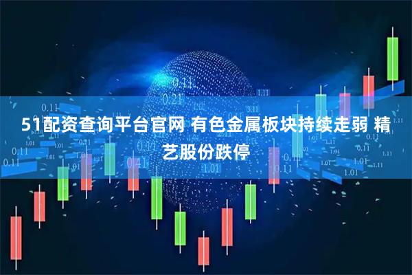51配资查询平台官网 有色金属板块持续走弱 精艺股份跌停